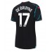 Cheap Manchester City Kevin De Bruyne #17 Third Football Shirt Women 2023-24 Short Sleeve